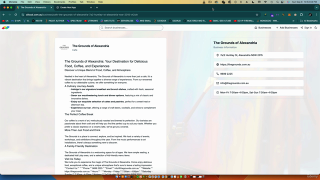 AI React NextJS TypeScript Full Stack Business Directory App – Screenshot 2