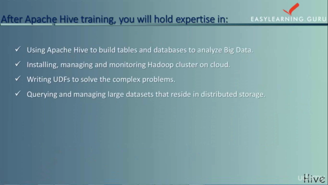 Comprehensive Course on Hadoop Analytic Tool : Apache Hive – Screenshot 3