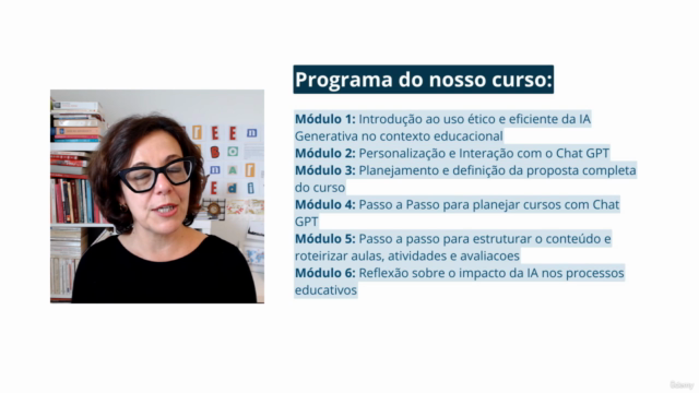 Planejamento de Cursos e Treinamentos com o Chat GPT – Screenshot 2