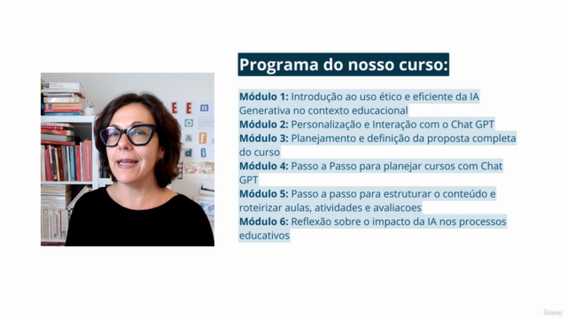 Planejamento de Cursos e Treinamentos com o Chat GPT – Screenshot 3