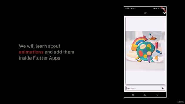Flutter AI Masterclass: Build Stunning Image Generator Apps – Screenshot 4