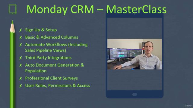 Monday CRM - The Masterclass – Screenshot 2