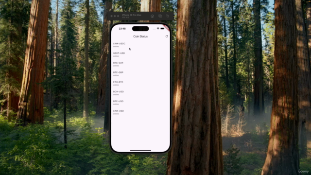 Flutter WebSocket Connection With Riverpod – Screenshot 1