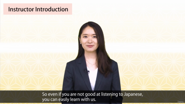 Online Japanese N5 Course(All 15 lessons) – Screenshot 1