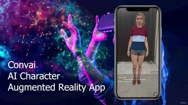 Build Convai Artificial Intelligence AR App With Unity3D. – Screenshot 3