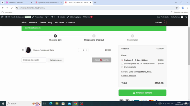 Elementor Hosting 2025: Crea una Tienda Online con WordPress – Screenshot 2