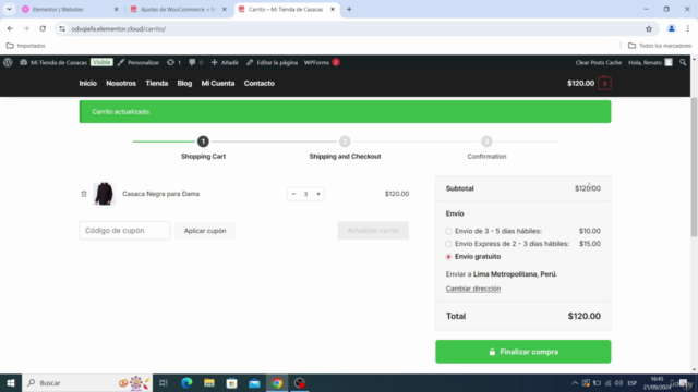 Elementor Hosting 2025: Crea una Tienda Online con WordPress – Screenshot 4