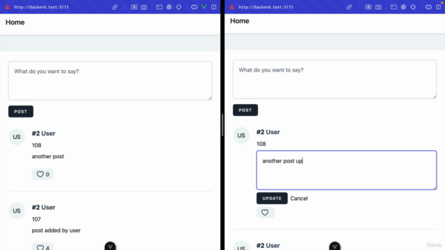 Building Realtime Web Apps with Laravel, Vue 3 and Reverb – Screenshot 2