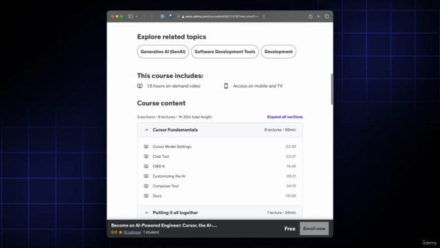 Become an AI-Powered Engineer: Cursor, the AI-First IDE – Screenshot 3