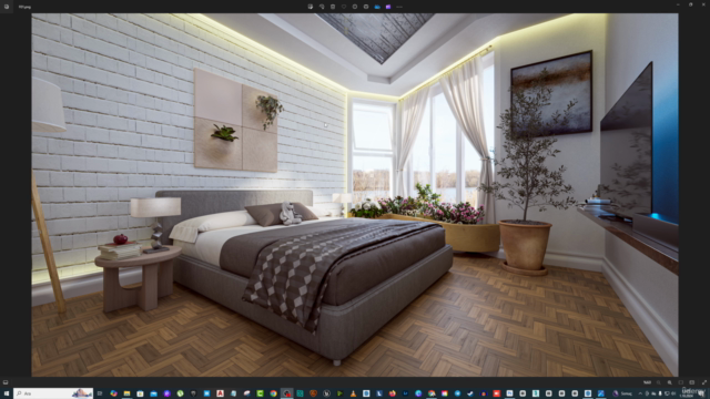SketchUp VRay ile Fotogerçekçi Render – Screenshot 1