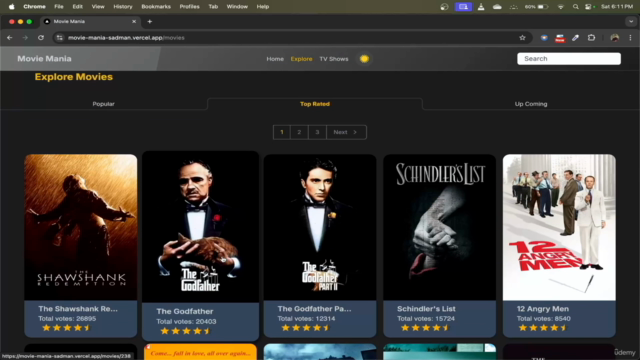 Next.js Course: Build a Production-Ready Movie App Project – Screenshot 2
