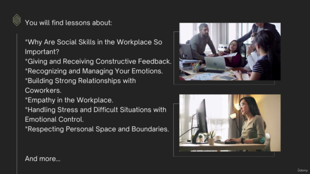 Mastering Social Skills for Workplace Success – Screenshot 1