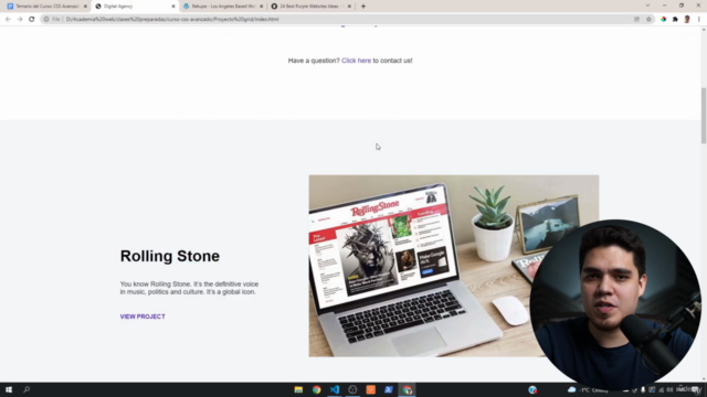 Curso de CSS Avanzado: Flexbox, CSS Grid y Animaciones – Screenshot 4