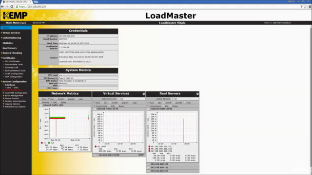 The Complete Kemp VLM Load Balancer Course – Screenshot 1