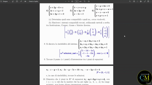 Impara Facilmente Algebra Lineare con la ClearMath Academy – Screenshot 4