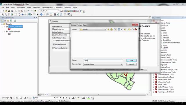 Análisis Espacial Vectorial con ArcGIS – Screenshot 2