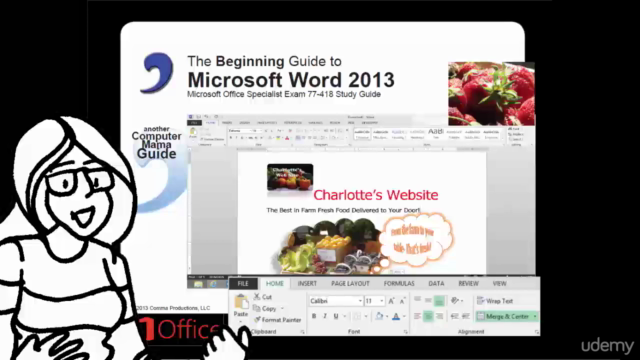 The Beginning Guide to Microsoft Word 2013 – Screenshot 1