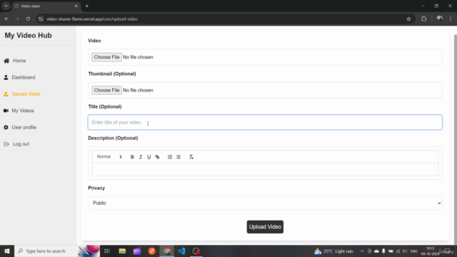 MERN Stack Course: Build a Video Sharing Web App with AWS – Screenshot 2