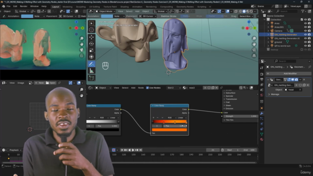 Mastering Geometry Nodes in Blender – Screenshot 3