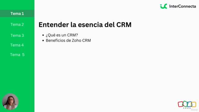 Introducción a Zoho CRM y Configuraciones de Usuario – Screenshot 2