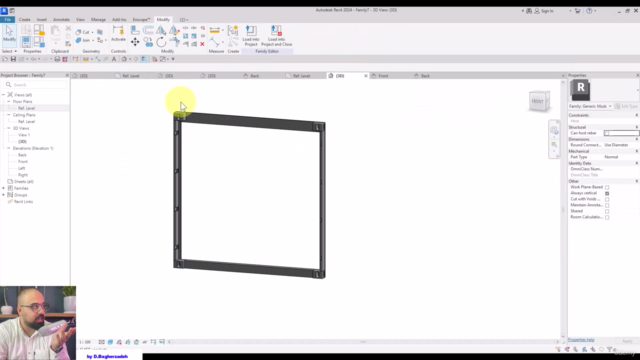 Revit Family editor– Custom Modular & Nested Components – Screenshot 1