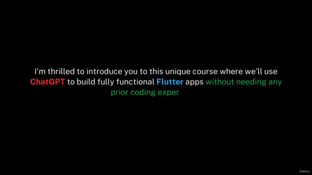 Build Flutter Apps Effortlessly with ChatGPT & AI – Screenshot 1