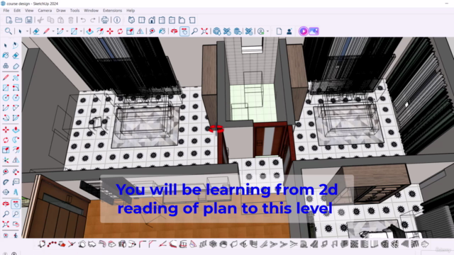 Beginner To professional interior designer using  SketchUp – Screenshot 3