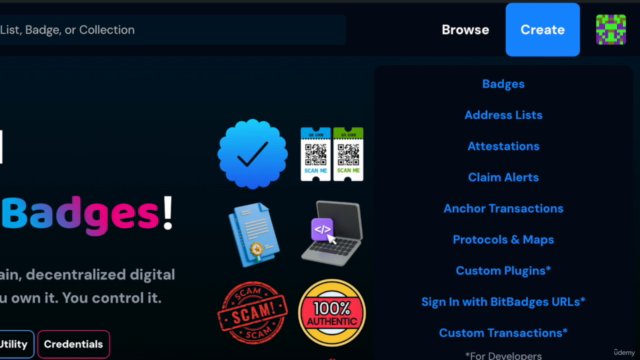 Developing Crosschain DApps with BitBadges – Screenshot 4