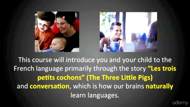Learn French Naturally For Children and the Young At Heart 2 – Screenshot 1