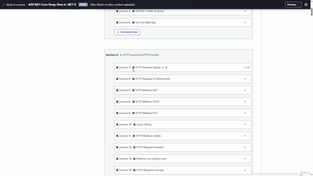 ASP.NET Core Deep-Dive in .NET 9 – Screenshot 1