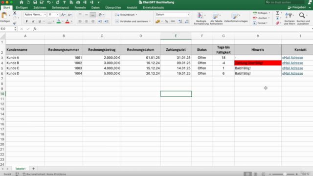 Buchhaltung mit KI - ChatGPT – Screenshot 2