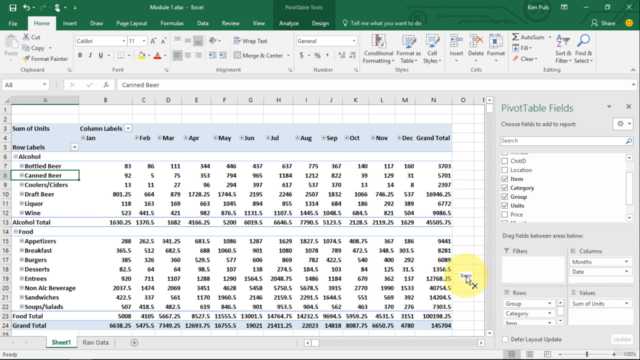 Excel PivotTables: Master Data Analysis and BI – Screenshot 3