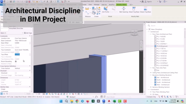 BIM Project Masterclass: Revit Architecture, Structure & MEP – Screenshot 1