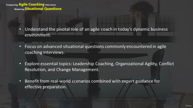 Agile Coaching Interviews: Situational Questions and Answers – Screenshot 1