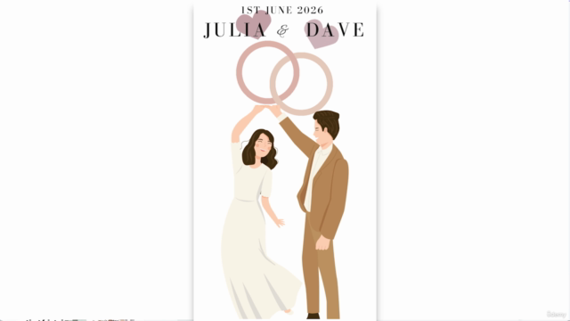 Canva for Beginners: DIY Wedding Invites & Save-the-Dates – Screenshot 3