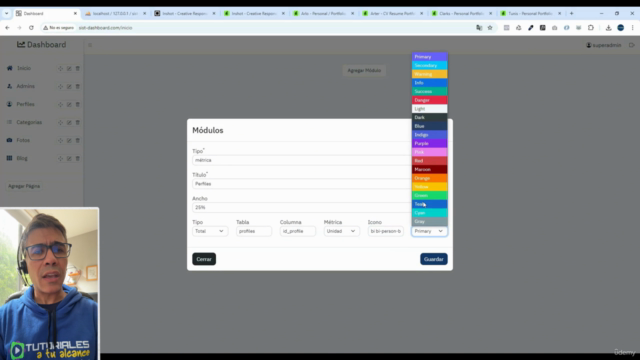 Crea tu propio CMS-Builder similar a STRAPI con PHP-MySQL – Screenshot 3