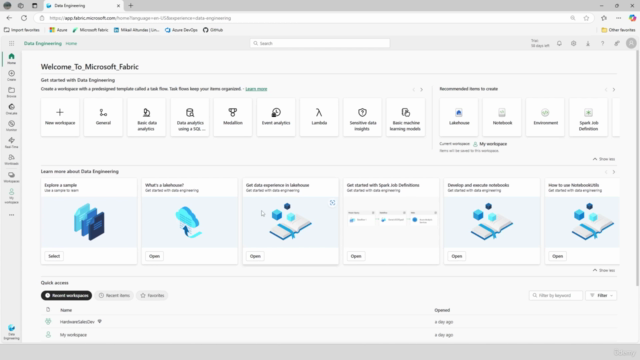Maîtriser Azure DevOps et GitHub pour Microsoft Fabric – Screenshot 1