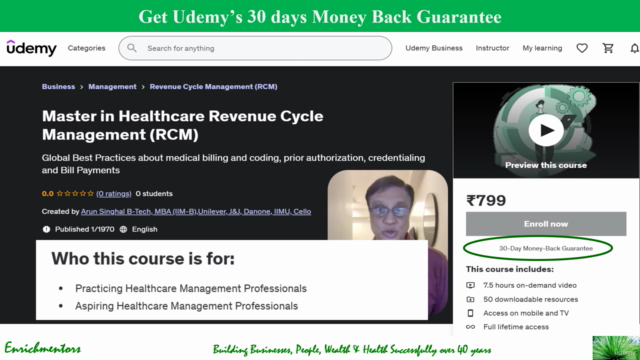 Master in Healthcare Revenue Cycle Management (RCM) – Screenshot 4