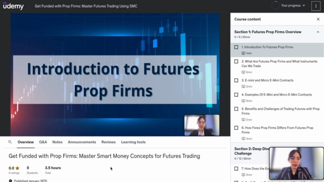 Get Funded with Prop Firms: Master Futures Trading Using SMC – Screenshot 2