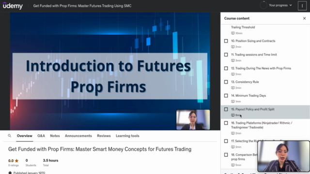 Get Funded with Prop Firms: Master Futures Trading Using SMC – Screenshot 3