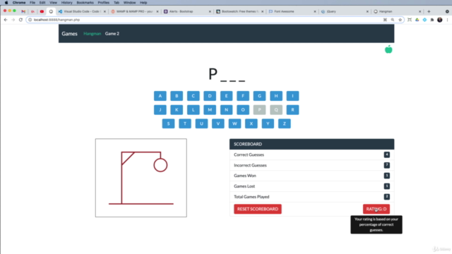 PHP for Beginners: Part 4 - Build a Game – Screenshot 3