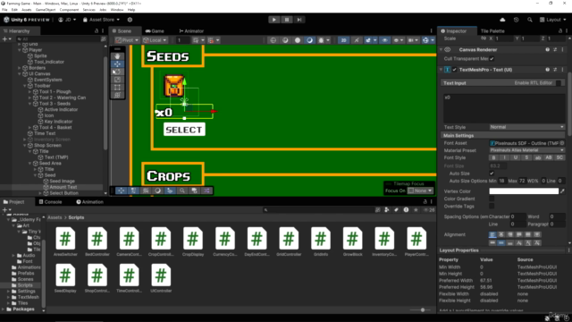 Learn To Create A Farming Game With Unity 6 & C# – Screenshot 2