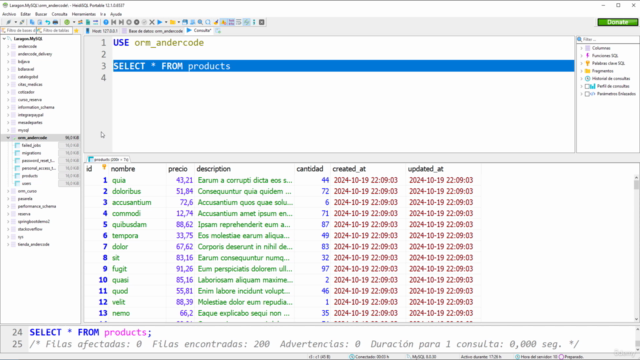 Laravel ORM: Migración a MySQL, PostgreSQL, MSSQL y SQLite – Screenshot 2