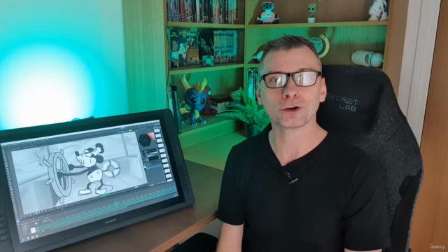 Creating a 2D Animated scene with OpenToonz (FREE Software) – Screenshot 1