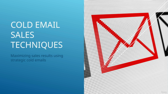Cold Email Sales Techniques: Generate Leads Using Cold Email – Screenshot 1