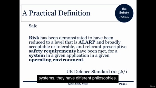 Introduction to System / Product / Design Safety Concepts – Screenshot 1