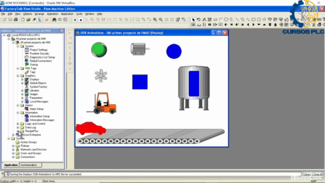 Corso HMI Completo. FactoryView ME, PanelView. PLC Rockwell – Screenshot 4