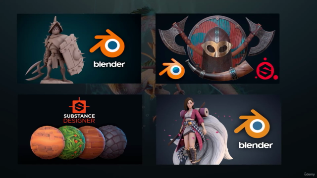Blender: Stylized character creation for videogames – Screenshot 1