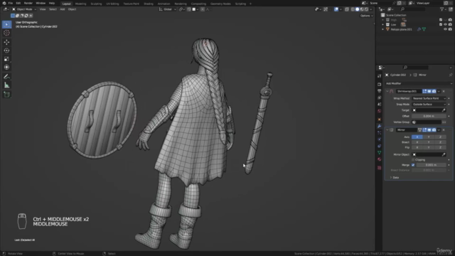Blender: Stylized character creation for videogames – Screenshot 3