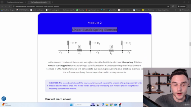The Finite Element Method for Structural Analysis (FEM/FEA) – Screenshot 1